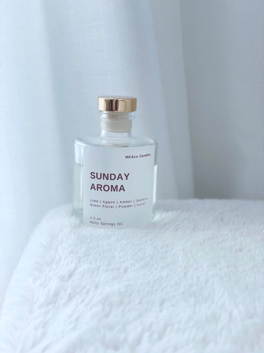 Sunday Aroma- Reed Diffuser 4.5 oz.