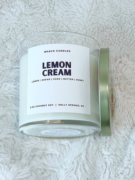 Lemon Cream 8 oz. Spring/Summer